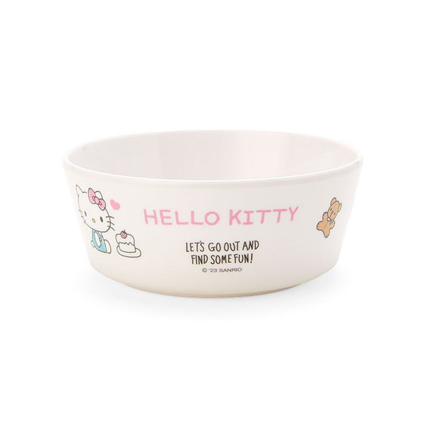 Sanrio - Bowl de Melamina de Hello Kitty Lets Go Out And Find Some Fun!