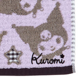 Sanrio - Toalla de Manos Pequeña Kuromi Faces