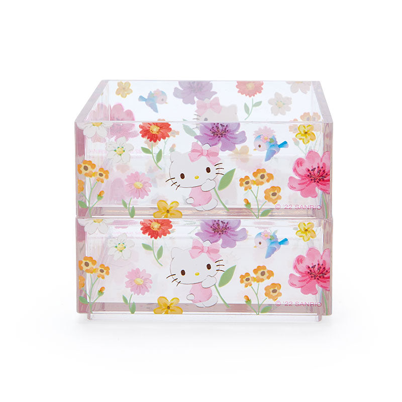 Sanrio - Set de 2 Cajitas Organizadora Apilables Cinnamoroll Flowers