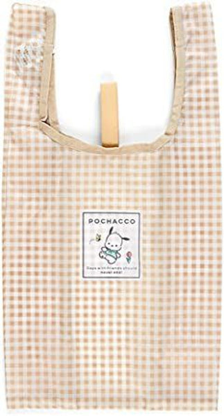 Sanrio - Bolsa de Compras Reutilizable Small Pochacco Eco Bag Check