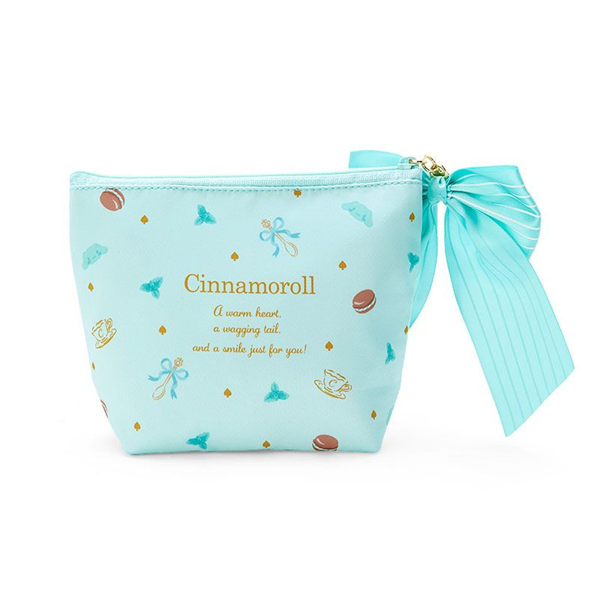 Custodia Per Cavi Sanrio Cinnamoroll - Porta Cavi Arrotolabili, Forma A Personaggio, 5,4x10,2x1,5 Cm, Pratica E Kawaii