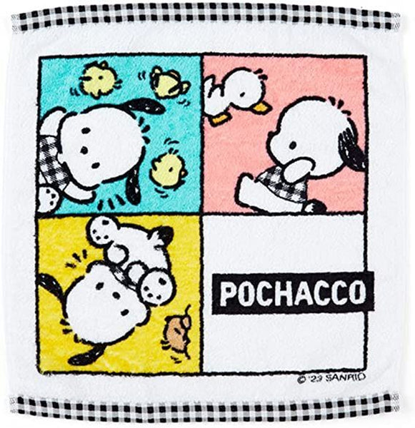 Sanrio - Toalla de Manos Pochacco  Checkered Pattern