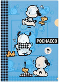 Sanrio - Folder Transparente Pochacco Checkered Pattern