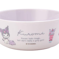 Sanrio - Bowl de Melamina de Kuromi She's Really A Girly Girl