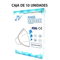 mononoperu,Pack de 10 Mascarillas KN95 de 5 Capas con Certificación CE y FDA,Monono,.