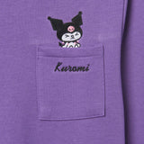Sanrio - Polera Kuromi Purple Pocket Talla L