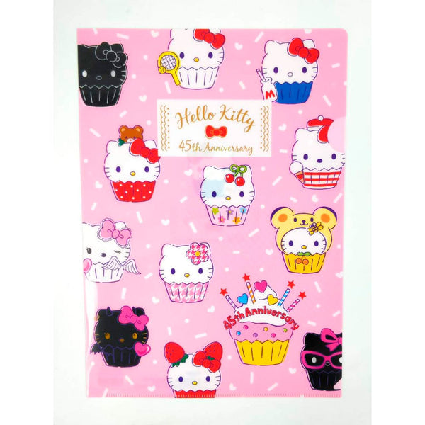 mononoperu,Sanrio - Folder Hello Kitty 45th Anniversary Cupcakes,Monono,.