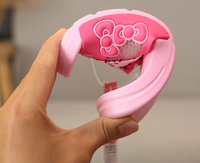 Sanrio - Sandalias para Niñas Hello Kitty Pink Ribbons