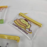 Sanrio - Pack de Neceser Cartuchera y Monedero Vinil Pom Pom Purin