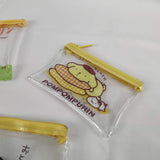 Sanrio - Pack de Neceser Cartuchera y Monedero Vinil Pom Pom Purin