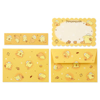 Sanrio - Set de Mini Papel Carta Pom Pom Purin Message