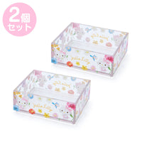 Sanrio - Set de 2 Cajitas Organizadora Apilables Hello Kitty Flowers