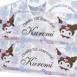 Sanrio - Set de 2 Cajitas Organizadora Apilables Kuromi Flowers