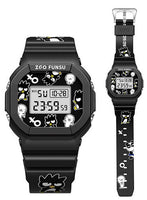 Sanrio - Reloj Digital de Badtz Maru Black
