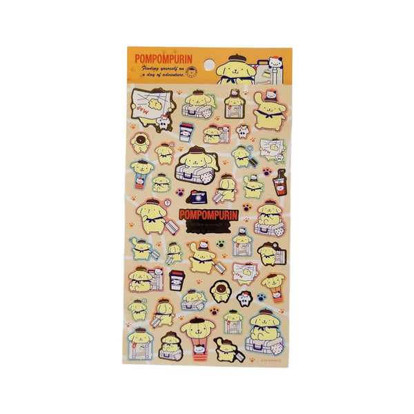 Sanrio - Sticker Decorativo Pom Pom Purin Daily Life